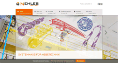 Desktop Screenshot of nehles.de